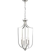 ML Lighting 4-Light Pendant Light Brushed Nickel