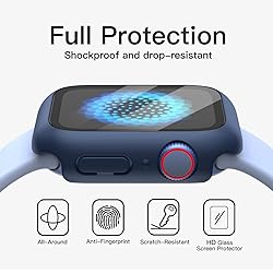 JETech Case with Screen Protector for Apple Watch