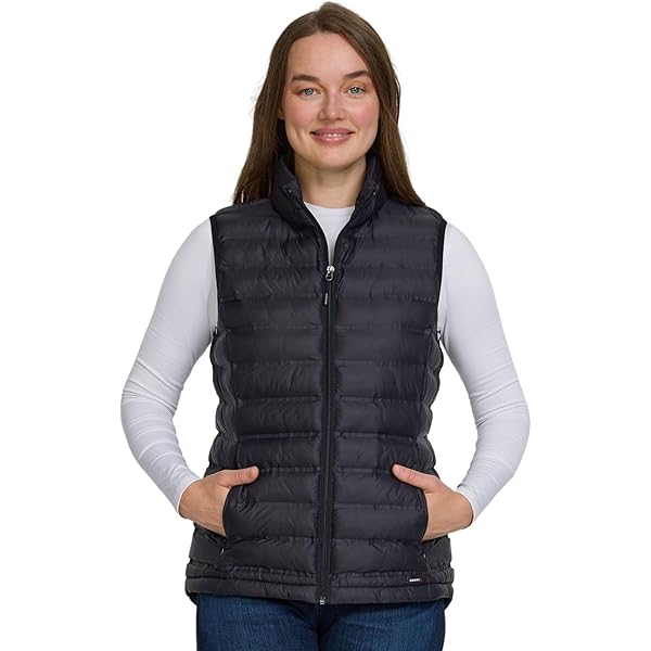 L'Appartement 【GERRY/ジェリー】DOWN VEST Gerry Women's Reversible Hooded Down Vest (Small, Olive/Camo