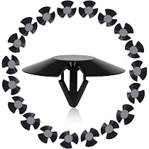 thumbnail image 2 of 50Pcs Car Hood Insulation Retainer Clips – Auto Push Pins 4878883AA For Dodge Ram – Direct Replacement 2 of 5