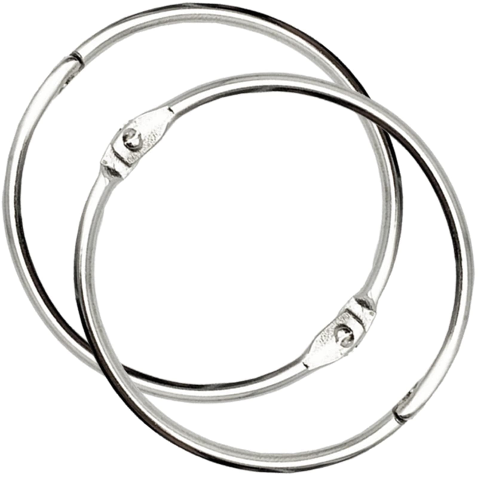 Photo 1 of OWLKELA 2 Inch 30 Pack Loose Leaf Binder Rings, Keychain Key Ring with Metal Nickel Plated for Index Cards, Ideal for School, Home, or Office