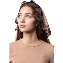 Maria Veils Véu de capela Católica Mantilla Mass Infinity ...