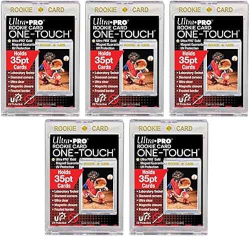 UltraPro One Touch Magnetic Rookie Card Holder for up to 35 Point