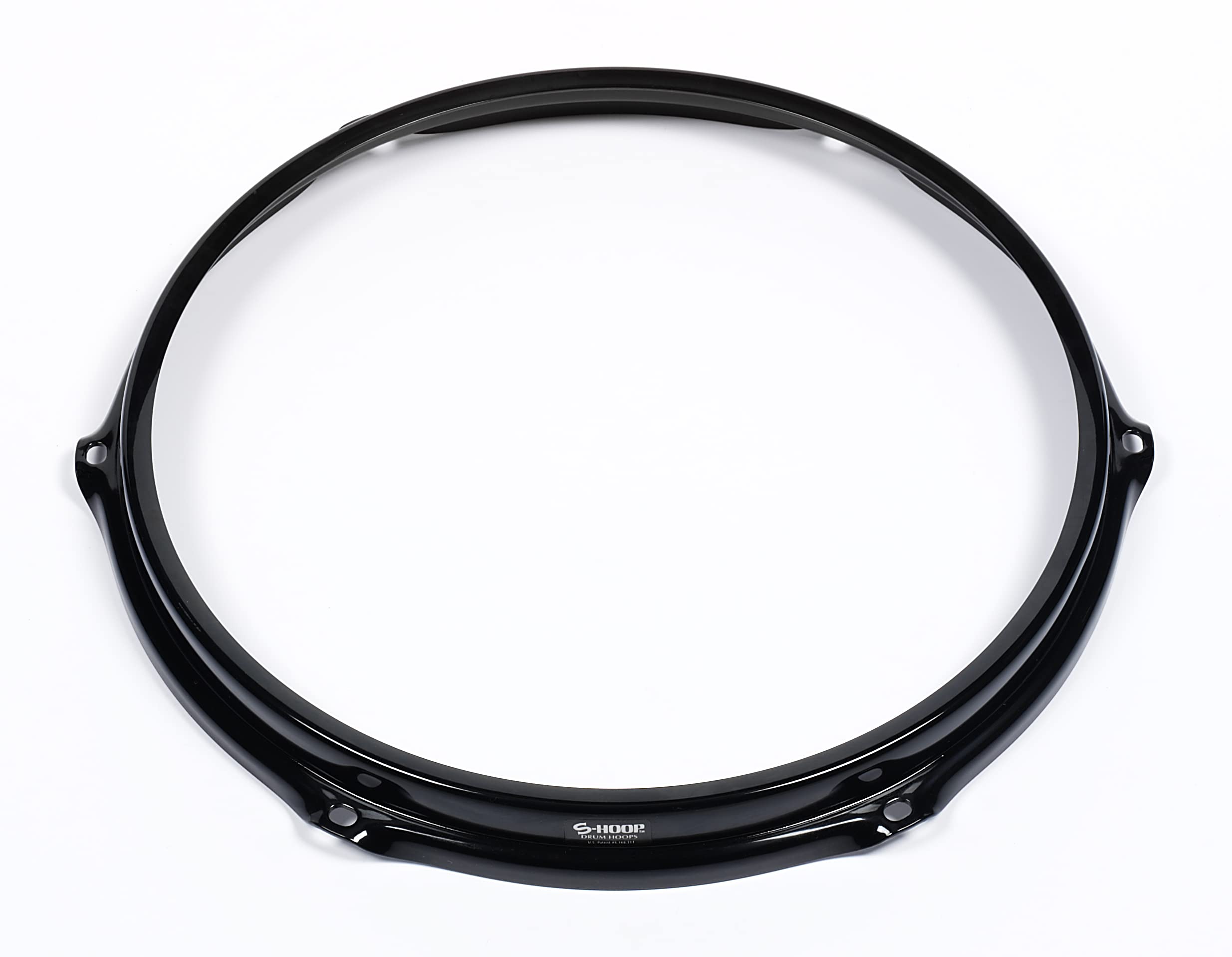 S Hoop 12" 6 Lug - Black