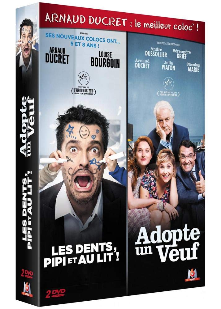 Coffret La Coloc C Est Plus Cool Avec Arnaud Ducret Dedans 2 Films Les Dents Pipi Et Au Lit Adopte Un Veuf Fr Import Amazon De Ducret Arnaud Bourgoin Louise Dussollier