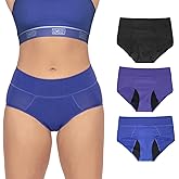 Bambody Absorbent Panties, Period Underwear for Women and Teens - All-Day Long - Overnight Protection- Postpartum, Leakproof