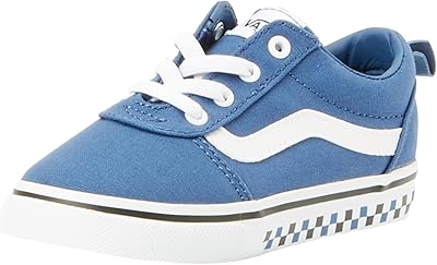 Vans Jungen Unisex Kinder Ward Slip-On Sneaker, Variety Sidewall Blue, 21.5/22 EU