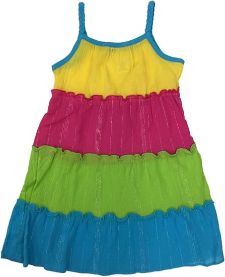 pink and green sundress