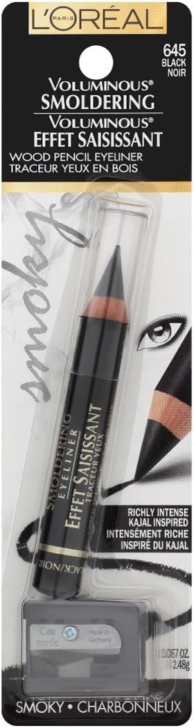 L'Oreal Paris Voluminous Smoldering Eyeliner, Black, 0.087 Ounce, blackone - Image 3