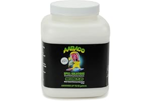 AABACO Absorb Plus Spill Absorbent Powder 2.5lbs for Quick & Easy Clean Up - Absorbs Water-Based Chemicals on Contact - Ideal for Lawns, Turf, Soils, Concrete and More