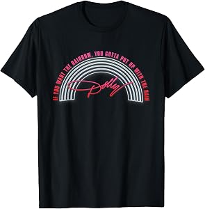 Dolly Parton. Live. Laugh. Love. T-Shirt Small