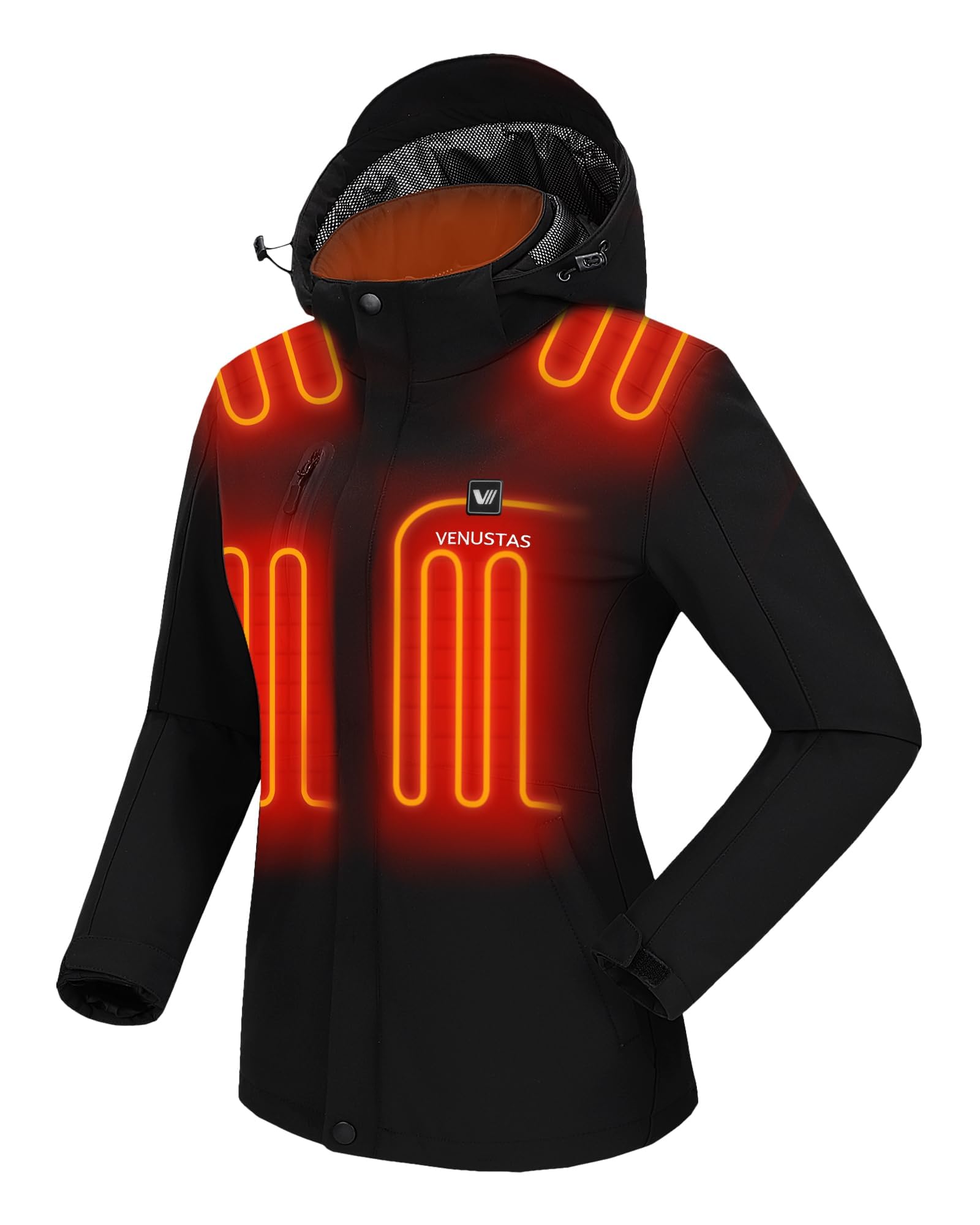Women's Heated Jacket with Battery pack