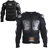 Dirt Bike Gear for Youth Motorcycle Jacket with Armor Chest Protector Riding Gear Youth Spine Guard