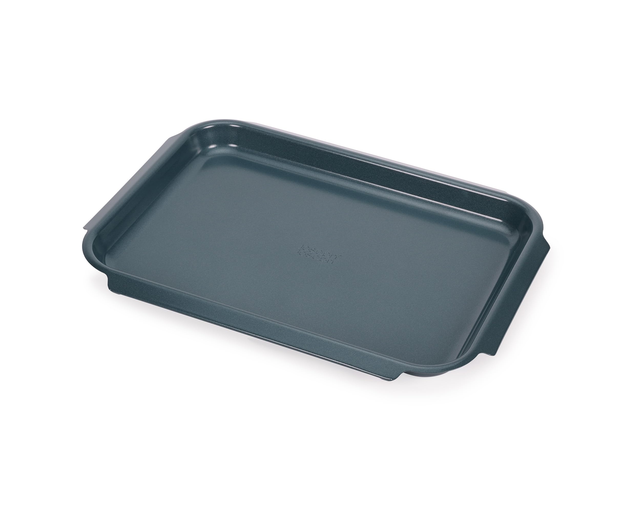 Joseph Joseph Nest™ Bake Large Non-Stick Baking Tray, Carbon Steel, Easy-Pull Handles, Stackable, Space-Saving Design, 10-Year Guarantee