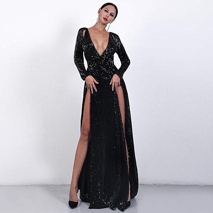 amazon ladies long evening dresses