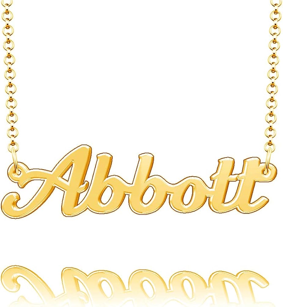 Abbott Jewelry LoEnMe Name Family for Gift Personalized