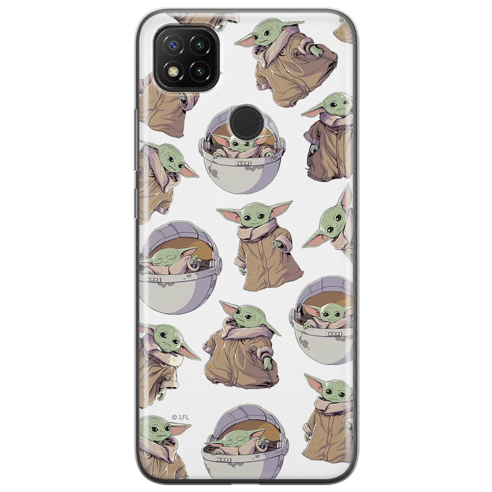 ERT GROUP mobile phone case for Xiaomi REDMI 9C original and officially Licensed Star Wars pattern Baby Yoda 028 optimally adapted to the shape of the mobile phone, case made of TPU