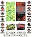 VANCROWN Headwear Head Wrap Sport Headband Sweatband 220 Patterns 12 in 1 Magic Scarf 12PCS & 6PCS 12 in 1 (12PCS.Painting)