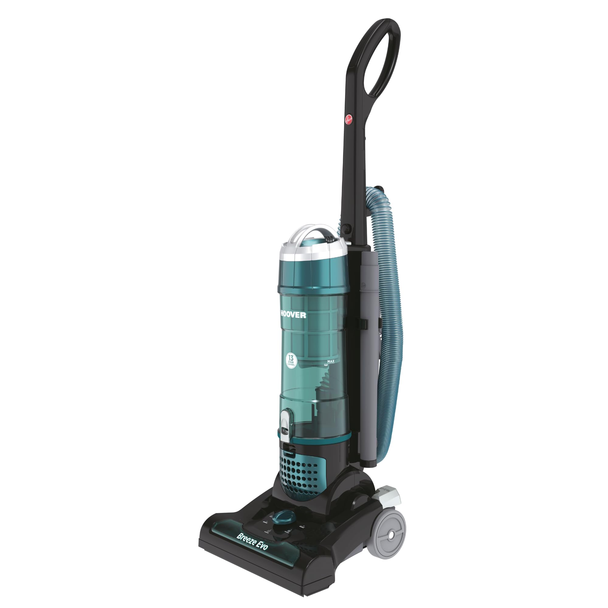 Hoover Breeze EVO Bagless Upright Vacuum Cleaner - Lightweight and Compact Design with Long Reach 4.5m Stretch Hose and 7m Power Cord - 3L Large Dust Capacity - Powerful Suction TH31BO01
