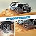 Boys Toys RC Cars, 1/20 Scale 2.4 GHz 4WD Remote Control Truck Kids Toys Waterproof Crawlers Off-Road Electric Racing Monster Car, and Top Toys for Boys and Girls Age 5 6 7 8 9