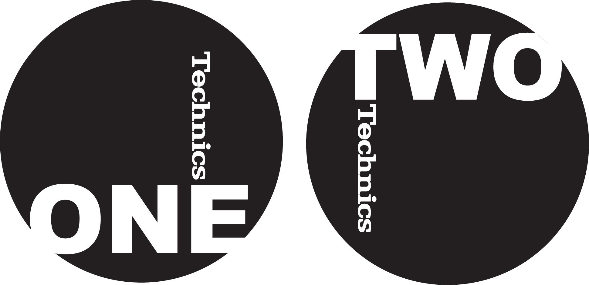 Magma Technics 60606 One Two Slipmat - Black/White