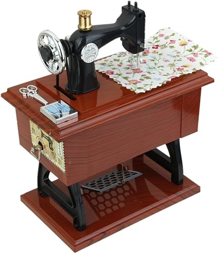Amazon ノーブランド 品 ヴィンテージ 足踏み ミシン機械 オルゴール ジュエリー ボックス スクリーンプロテクター 通販