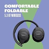 JBL Tune 720BT Wireless Over-Ear Headphones Bluetooth 5.3 76-Hour Battery Black view 2