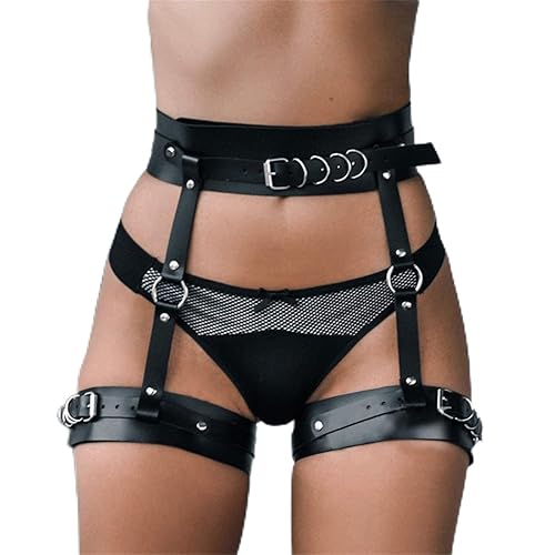 ZACLAY Sexy Harness Women Sword Belt Erotic Lingerie Bdsm Bondage Body Belts  Seks Gothic Sex Costumes Thigh Garters Belt (Color : YZ-003) in Kenya