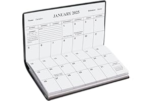 WALTERDRAKE 2 Year Planner Calendar Refill - Pocket Sized Calendar Insert - Ideal for Purses, Briefcases, or Backpacks – 6 ¾ inches x 3 5/8 inches