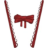 GeryVtee Adjustable Fit Satin Corset Back Kit Women's Wedding Dress Corset Kit Loops Fit Lace up for Prom Form Dress