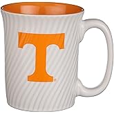 Officially Licensed NCAA Large Ceramic Coffee Mug - 15 oz Ceramic Coffee Mug - Premium Swirl Design, Team Logo Mug for Sports Fans - Game Day & Office Essential