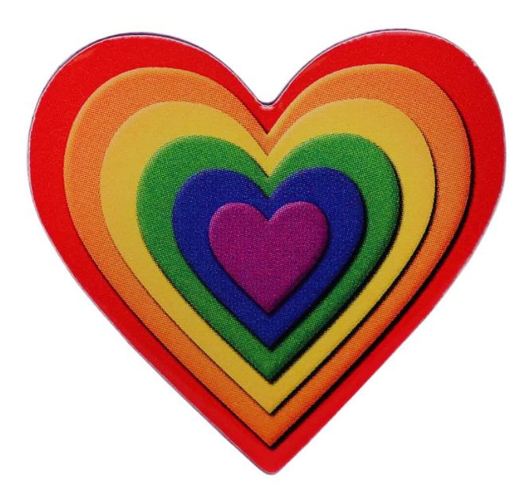 Love Pride Rainbow Pins Heart Gay Enamel Pin Brooch Intersex Badge Clothes Lapel Pin for Backpacks Badges Hats Bags
