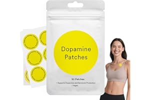 GENERIC Dopamine Patches - 30 Vegan Patches for Women and Men, Natural Support and Daily Care