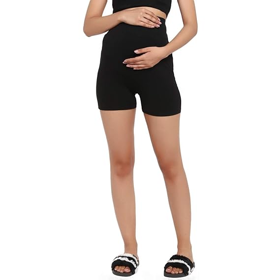 Over Belly Maternity Shorts