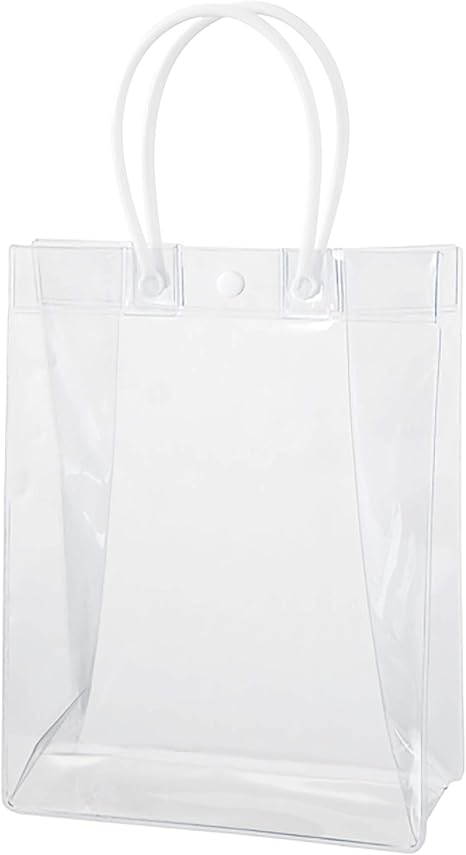 Amazon Co Jp ヘッズ 無地 透明 ビニール バッグ L 17 22 8 10枚 ラッピング袋 Heads M Plb ホーム キッチン