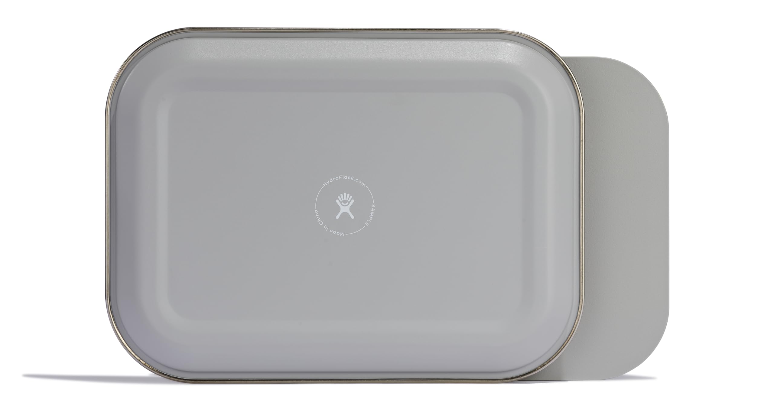 HYDRO FLASK - 2 in 1 Cut and Serve Platter for Outdoor Kitchen - Lightweight and Ergonomic Cutting Board - Stainless Steel Serving Platter - Perfect for Camping or Picnic - Dishwasher Safe - Birch — image 1