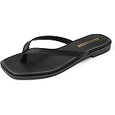 GRACESTRIDE Flip Flops for Women Round Toe Thong Sandals Comfortable Summer Beach Slip On Slides