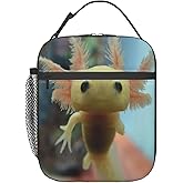 Yilad Axolotl Lunch Box Insulated Soft Bag Reusable Cooler Bag For Women&Men&Work Picnic Hiking