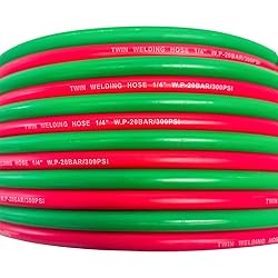 50ft Twin Welding Torch Hose Oxy Acetylene Oxygen