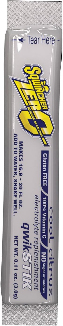 20 oz. Drink Cool Citrus Single Serve Qwik Stik Zero (4 Cases; 50 Sticks/Bag) - R3-060109-CC