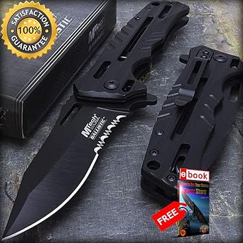 8 Mtech Usa Tactical Edc Stainless Spring Assisted Tactical Pocket Knife Razor Sharp Blade Combat Tactical Knife Ebook By Moon Knives Amazon Com