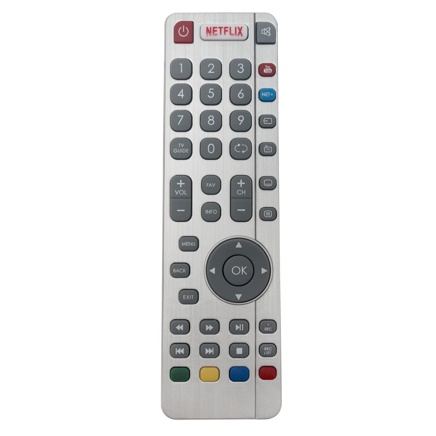 DR-0438 VINABTY Replace Remote Control Fit for TV LC-40CFG6242E LC-49CFG6351K LC-40CFG6351K LC-43CUG8461KS LC-49CUG8462KS LC-49CFG6352K LC-5555CFG6333 52K LC-. 43CUG8462KS