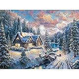 Ceaco Thomas Kinkade - High Country Christmas - Holiday Puzzle (1000 Piece)