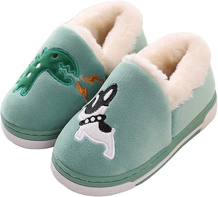 kids dinosaur slippers