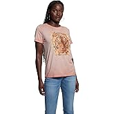 Guess Womens Eco Short Sleeve Tiger God Easy Tee