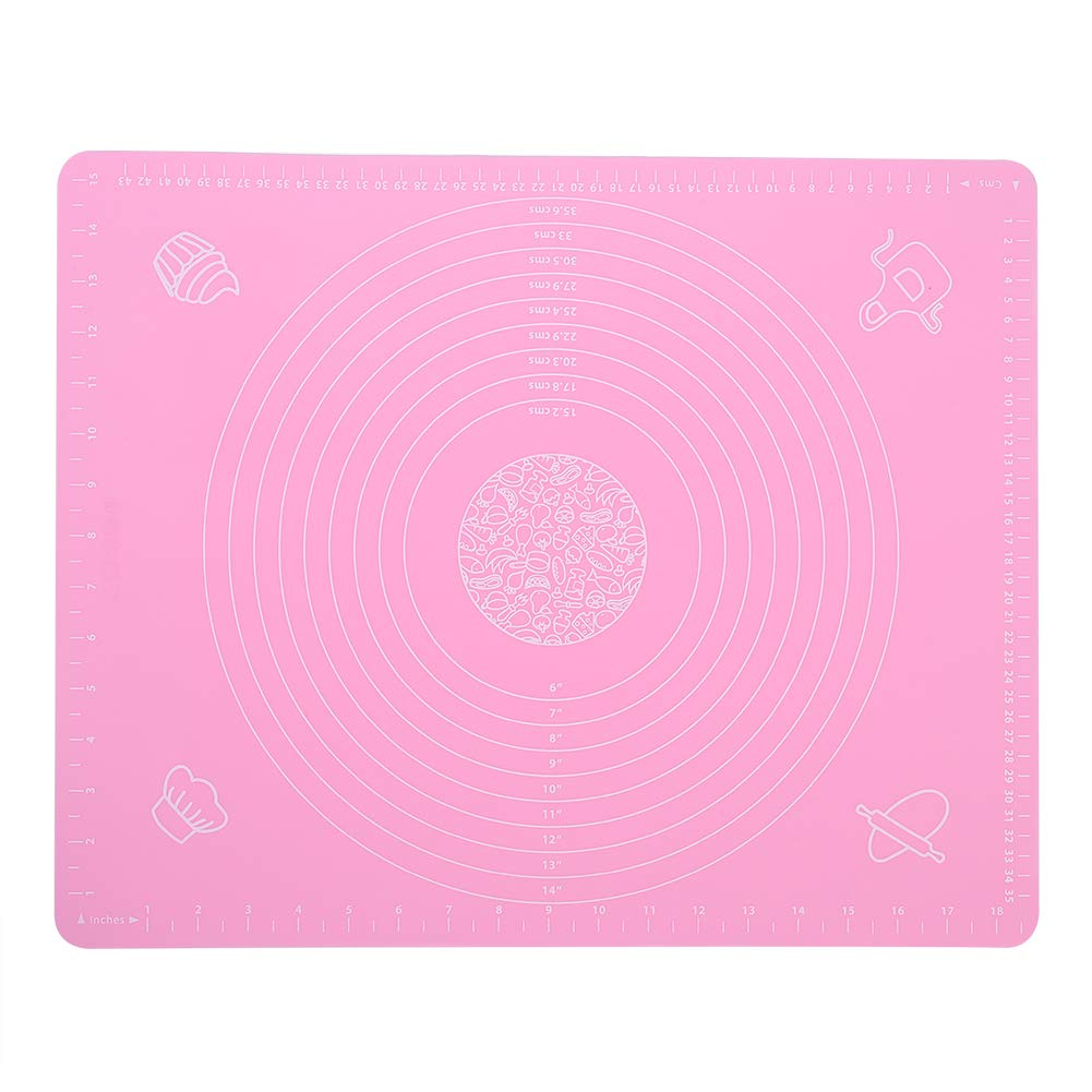 Silicone Baking Mats Anti-Slip Baking Mat Non-Stick Rolling Dough Pad for Bakeware Liner Macaron/Pastry/Cookie/Bun/Bread Making