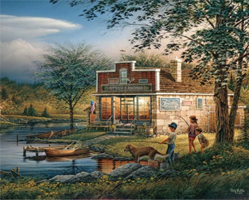 White Mountain Puzzles Summertime - 1000 Piece Jigsaw Puzzle