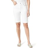 Gloria Vanderbilt Womens Amanda Bermuda High Rise Short Standard