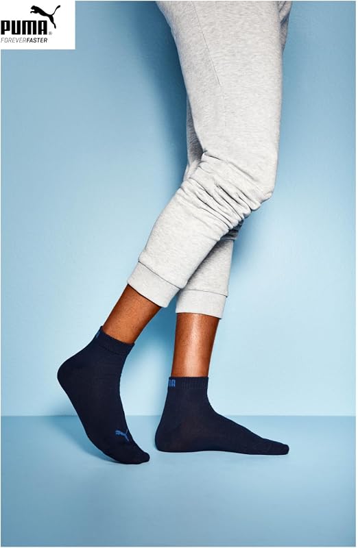 Unisex Plain Quarter 3 pack