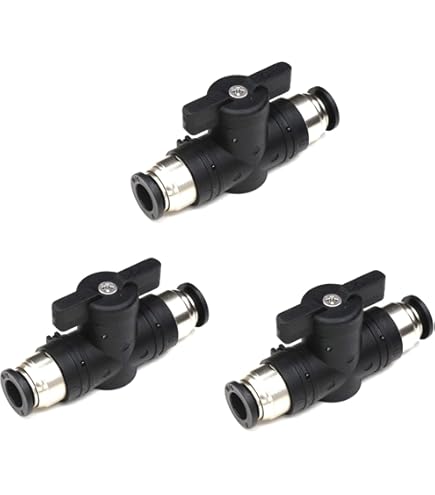 3/8" Inch Flow Speed Control Air Valve Tube OD Pneumatic Fitting - WIC Valve